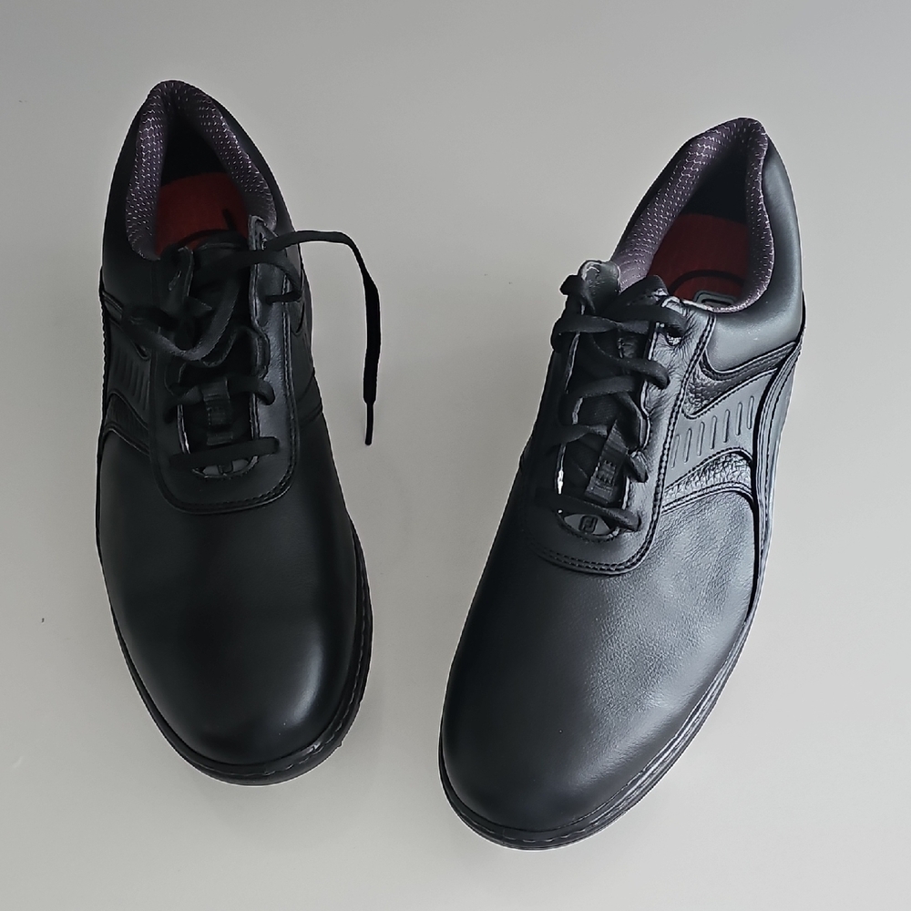 FootJoy Golf Shoes, Black, Leather, Mens US Size 12 New